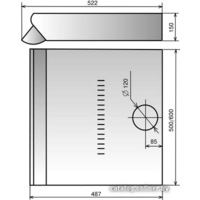 Кухонная вытяжка Elikor Davoline 60П-290-П3Л (черный) - Превью изображения №2 — Интернет-магазин ПроЗаказ