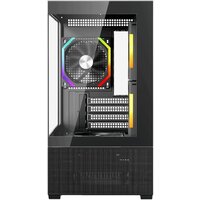 Корпус 1stPlayer CV6 ARGB CV6-BK-2FAR-2FH7R-1FH7 (черный) - Превью изображения №2 — Интернет-магазин ПроЗаказ