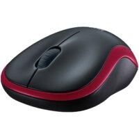 Мышь Logitech M185 (черный/красный) - Превью изображения №3 — Интернет-магазин ПроЗаказ