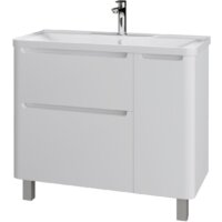 Grossman Тумба под умывальник Адель 90 см напольная (белый)