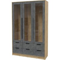 Интерлиния Концепт КТ-ШВ3 (бетон портленд/дуб золотой)