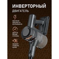Пылесос Weissgauff V21 BLDC 280 Turbo Grey - Превью изображения №16 — Интернет-магазин ПроЗаказ