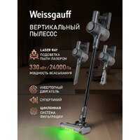 Пылесос Weissgauff V21 BLDC 280 Turbo Grey - Превью изображения №17 — Интернет-магазин ПроЗаказ