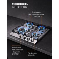 Варочная панель Millen MGH 452 IX - Превью изображения №2 — Интернет-магазин ПроЗаказ