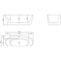 Ванна BelBagno BB404 170x80 - Превью изображения №2 — Интернет-магазин ПроЗаказ