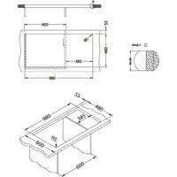 Кухонная мойка Alveus Cadit 50 1140597 - Превью изображения №3 — Интернет-магазин ПроЗаказ