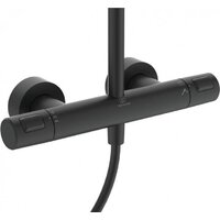 Душевая система  Ideal Standard Ceratherm T25 Black BC748XG - Превью изображения №4 — Интернет-магазин ПроЗаказ