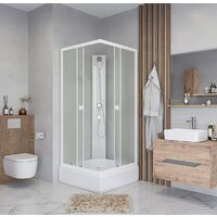 Душевая кабина Niagara Promo P100/26Q/MT/BK 100x100x195 - Превью изображения №2 — Интернет-магазин ПроЗаказ