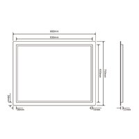  Roxen Зеркало Gotem 510165-90 90х70 - Превью изображения №10 — Интернет-магазин ПроЗаказ