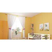 Кровать-тахта Мебельград Соня вариант 2 (массив сосны белый) - Превью изображения №2 — Интернет-магазин ПроЗаказ