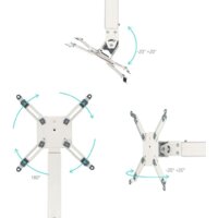 Кронштейн для проектора Onkron K5A (белый) - Превью изображения №4 — Интернет-магазин ПроЗаказ