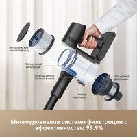Пылесос Dreame Cordless Vacuum Cleaner R10 Pro (черный) - Превью изображения №13 — Интернет-магазин ПроЗаказ