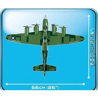 Конструктор Cobi World War II 5707 Boeing B-17F Flying Fortress Memphis Belle - Превью изображения №9 — Интернет-магазин ПроЗаказ