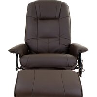 Массажное кресло Calviano 2159 (экокожа, коричневый) - Превью изображения №4 — Интернет-магазин ПроЗаказ