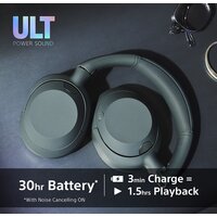Наушники Sony ULT Power Sound Wear WH-ULT900N (черный) - Превью изображения №8 — Интернет-магазин ПроЗаказ
