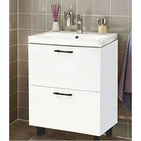  Garda Тумба под умывальник Verona 19.38.700.PVC (белый глянец) - Превью изображения №2 — Интернет-магазин ПроЗаказ