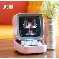 Беспроводная колонка Divoom Ditoo (розовый) - Превью изображения №9 — Интернет-магазин ПроЗаказ