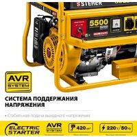 Бензиновый генератор Steher GS-6500Е - Превью изображения №2 — Интернет-магазин ПроЗаказ