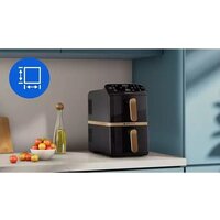 Аэрогриль (аэрофритюрница) Philips Ovi Stacked Dual Basket NA462/70 - Превью изображения №2 — Интернет-магазин ПроЗаказ