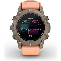 Умные часы Garmin Descent G2 (коричневый/розовый) - Превью изображения №12 — Интернет-магазин ПроЗаказ