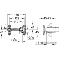 Скрытый механизм Grohe Veris 32635000 - Превью изображения №2 — Интернет-магазин ПроЗаказ