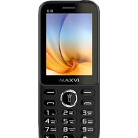 Кнопочный телефон Maxvi K18 (черный) - Превью изображения №2 — Интернет-магазин ПроЗаказ