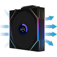 Комплект вентиляторов для корпуса с контроллером Lian Li Uni Fan TL 120 Wireless 12TLLCD1W3B G99.12TLLCD1W3B.R0 - Превью изображения №4 — Интернет-магазин ПроЗаказ