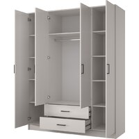 Шкаф распашной Mio Tesoro Хюгге 4D2S (персидский жемчуг) - Превью изображения №2 — Интернет-магазин ПроЗаказ