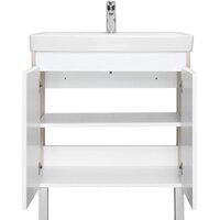  Акватон Тумба под умывальник Сканди Doors 70 1A278901SDB20 (белый/дуб верона) - Превью изображения №4 — Интернет-магазин ПроЗаказ