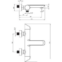 Смеситель Deante Arnika Gold BR BQA R10M - Превью изображения №2 — Интернет-магазин ПроЗаказ