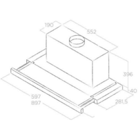 Кухонная вытяжка Elica Elite 35 GRIX/A/60 - Превью изображения №2 — Интернет-магазин ПроЗаказ