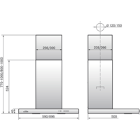 Кухонная вытяжка Elikor Квадра 60П-430-К3Д (белый) - Превью изображения №2 — Интернет-магазин ПроЗаказ