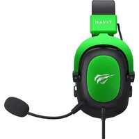 Наушники Havit Gamenote H2002d (черный/зеленый) - Превью изображения №4 — Интернет-магазин ПроЗаказ