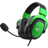 Наушники Havit Gamenote H2002d (черный/зеленый) - Превью изображения №3 — Интернет-магазин ПроЗаказ
