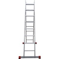 Лестница-трансформер Новая высота NV 331 шарнирная 2x8 ступеней - Превью изображения №4 — Интернет-магазин ПроЗаказ