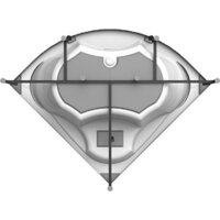 Ванна Vannesa Сандра 149x149 2-78-0-0-1-221 (с экраном и каркасом) - Превью изображения №2 — Интернет-магазин ПроЗаказ