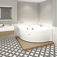 Ванна Vannesa Сандра 149x149 2-78-0-0-1-221 (с экраном и каркасом) - Превью изображения №4 — Интернет-магазин ПроЗаказ