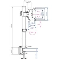Кронштейн для монитора Arm Media LCD-T01 - Превью изображения №2 — Интернет-магазин ПроЗаказ