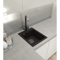 Кухонная мойка GranFest Urban GF-UR-245 (черный) - Превью изображения №3 — Интернет-магазин ПроЗаказ
