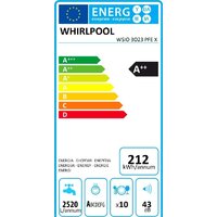 Встраиваемая посудомоечная машина Whirlpool WSIO 3O23 PFE X - Превью изображения №2 — Интернет-магазин ПроЗаказ
