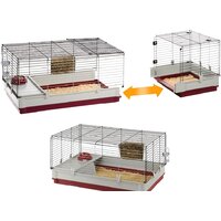 Клетка Ferplast Krolik 140 (красный) 57072470 - Превью изображения №11 — Интернет-магазин ПроЗаказ
