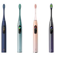 Электрическая зубная щетка Oclean X Pro (китайская версия, розовый) - Превью изображения №2 — Интернет-магазин ПроЗаказ