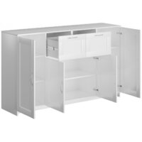 Тумба Mio Tesoro Сириус 4 двери и 2 ящика 156x95 2.02.03.300.1 (белый) - Превью изображения №2 — Интернет-магазин ПроЗаказ
