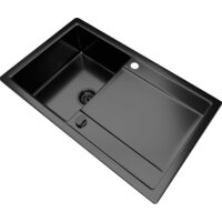 Кухонная мойка Kernau KGS Z 4575 1B1D Deep Black - Превью изображения №3 — Интернет-магазин ПроЗаказ