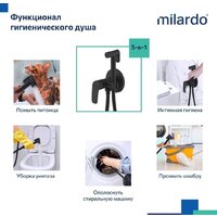 Гигиенический душ Milardo Rora RORBLR0M08 - Превью изображения №5 — Интернет-магазин ПроЗаказ