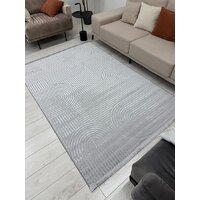 Ковер для жилой комнаты Radjab Carpet Моника Прямоугольник MC 402A 12588RK (1.6x3, L.Grey) - Превью изображения №3 — Интернет-магазин ПроЗаказ
