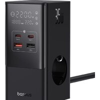 Сетевое зарядное Baseus PowerCombo Tower PowerStrip 3AC2+U2+С 35W CCGAN35-S3ACE - Превью изображения №2 — Интернет-магазин ПроЗаказ