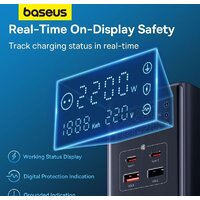 Сетевое зарядное Baseus PowerCombo Tower PowerStrip 3AC2+U2+С 35W CCGAN35-S3ACE - Превью изображения №10 — Интернет-магазин ПроЗаказ