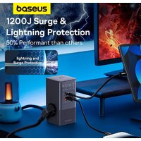 Сетевое зарядное Baseus PowerCombo Tower PowerStrip 3AC2+U2+С 35W CCGAN35-S3ACE - Превью изображения №11 — Интернет-магазин ПроЗаказ