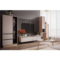 Шкаф распашной Аквилон Рэя №8.1 (туя светлый/кашемир) - Превью изображения №13 — Интернет-магазин ПроЗаказ